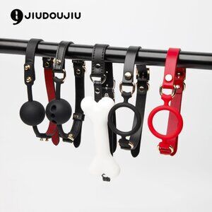 Silicone Ball Gag Five Piece Set